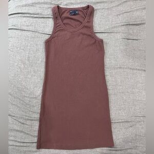 ASOS Brown Tank Dress Bodycon Tanktop Dress